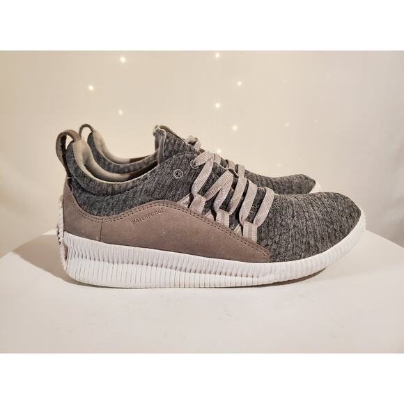 Sorel Out N About Plus Waterproof Stretch Lace Up Sneaker Womens Size 7.5 Gray - Picture 4 of 10